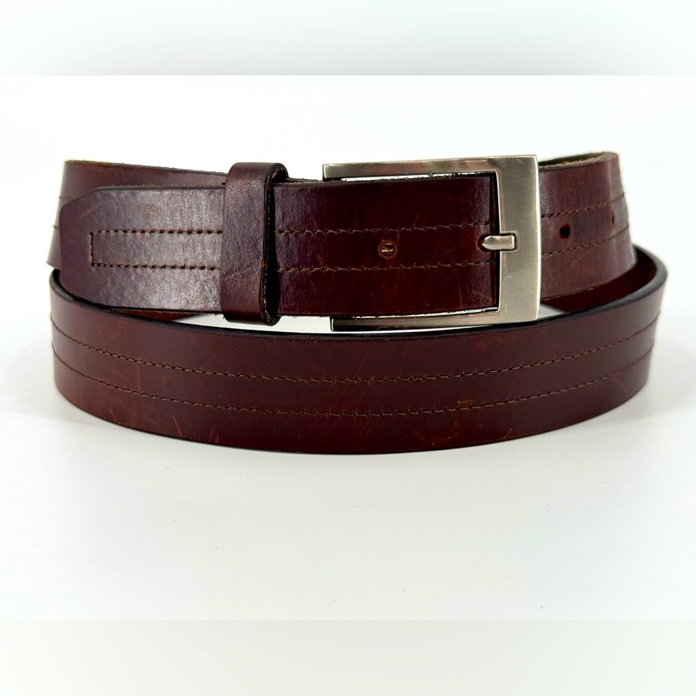 Men’s Leather Casual Brown Belt 40‎